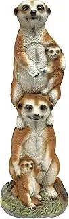 Design Toscano QL57526 ! Meerkat Generations Garden Statue