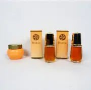 Vintage 1999 Lot Avon Timeless Cologne Spray 1.7 oz Perfumed Body Cream 5 oz vtg