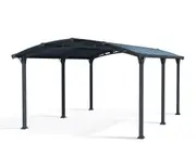CANOPIA - Arcadia 3.6 x 5 Single Carport, Car Shelter Dark Grey Bronze