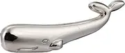 [Knighthood] Men's Silver Whale Tie Pin/Tie Bar Silver (Silver) (KHNEW17-WHALE)