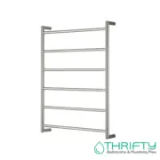 Oliveri Venice Stainless Steel Heated Towel Ladder Brushed Nickel