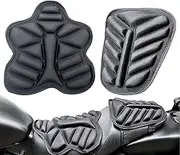 Bike Seat Cushion - Honeycomb Cushion | Motorcycle Seat Cushion | Breathable Cushion Pad | Mobility Scooter Accessories | Windproof Anti-slip Seat Covers For Motorcycle