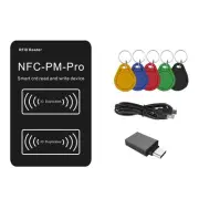 RFID Chip Reader PM PRO Decoder+5XUID Keychain NFC Key Copier 13.56Mhz8262