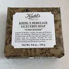 Kiehl’s Heritage Glycerin Soap Unscented face & body Cleanser Bar 5 oz / 142 g