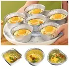 100pcs Aluminium Tin Foil Trays Disposable Catering Baking Cake Pie Container AU