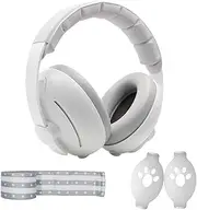 Baby Ear Muffs,2-In-1 Baby Noise Canceling Headphone,Protective Earmuffs,Toddlers Baby Earmuffs,Infant Hearing Protection,Muffs Noise Protection