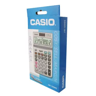 卡西歐CASIO 商用計算機 國家考試桌上型計算機 電子太陽能計算機 8位元/12位元 JW-120MS MW-8V-B