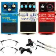 Boss Looper Essential Pedals Pack with Power Supply