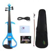 Full Size 4/4 4 String Professional Silent Electric Violin for Adults/Beginner