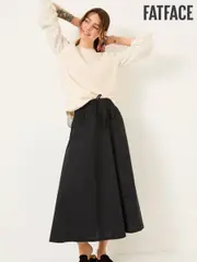 FatFace Black Sulli Poplin Skirt (E88177) | $114