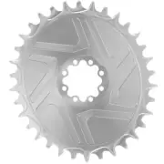 ALUGEAR Aero Oval T-Type Boost Chainring for SRAM MTB. Silver