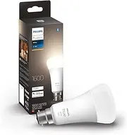 Philips Hue White A67 High Brightness 100W 1600 Lumens Smart Bulb with B22 Fitting HUEW100WB22BT