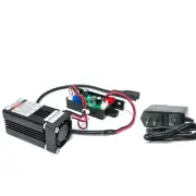 Focusable Dot/Line/Cross 650nm 200mW Red Laser Diode Module 12V Adapter w/TTL