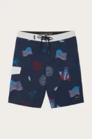 O'NEILL Men's FIREWORKS Boardshorts - NVY - Size 29 - NWT