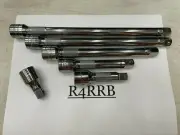 Snap-on Tools USA NEW 6pc 1/2" Drive Knurled Chrome Socket Extension BONUS Set