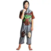 Disney Pajamas Lego STAR WARS Pajamas S 6/7 Mandalorian Grogu Yoda PJs Romper
