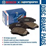 4x Bosch Rear Disc Brake Pads for Saab 9-3 9440 1.9L 2.0L 2.8L ATE System 02-12 (for: Saab)