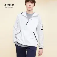 在飛比找momo購物網優惠-【AIGLE】MESHY 男 超輕量防潑外套(AG-0P11