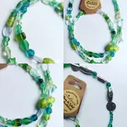 Collier de perles en verres