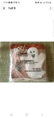 AVON HALLOWEEN PARTY BAGS, GHOST, SPIDER, WEB - F3236471 - SEALED - NIP