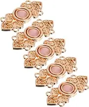 [CATIEBYE] 5Pcs Retro Cape Clips Elegant Chinese Cloak Fasteners Vintage Cardigan Clasps for Sweaters Dresses Scarves Beautiful Decorative Buttons for DIY Fashion
