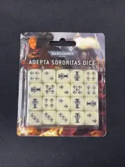 Adepta Sororitas Sisters of Battle Dice 40K Warhammer Games Workshop 40,000 NEW