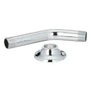 American Standard 060351-0020A Shower Arm and Cast Flange, Polished Chrome