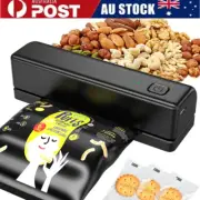 Mini Heating Sealing Machine USB Rechargeable Food Sealer Bag 3 Adjustable Gears