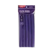 Red by Kiss Flexi Rods - Heatless Hair Curler for 90S Glamorous Bouncy Curls Bea