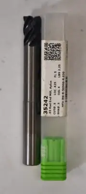 Helical Solutions Corner Radius End Mill 5 Flutes 1/2" Dia x 1/2" Shank x 4" OAL