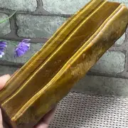 Natural tiger's-eye rough raw stone rock specimrn mineral Madagascar 579g F52