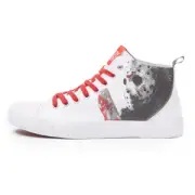 Akedo x Freddy Vs. Jason Team Jason White Signature High Top