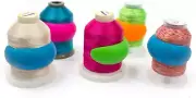 Lot of 100 Embroidery/Sewing Machine Thread Spools Savers - Mess Free Thread Spo