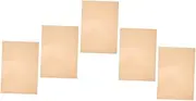 HOMOBABE Orange Light Gel Sheets 5 Pack Film for Lighting Effects Filters and Photography