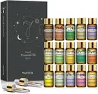 Essential Oils Top 15 Gift Set - Pure Essential Oils for Diffuser, Humidifier, D