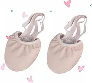 [Healvian] Dancing Shoes Shoe Stretcher Heels Shoe Sole Shoe Trees Dance Foot Undies Sockless Dance Shoe Canvas Ballet Shoes Liners Shoe Charms Women Shoes Mop Slippers for Shoes Women