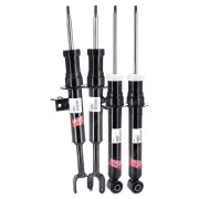 Front + Rear KYB EXCEL-G Shock Absorbers for BMW 520i E10 N20B20B 2.0 I4 RWD