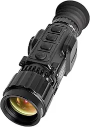 12μm 384 x 288 Thermal Imaging Scope for Rifles 35mm Thermal Riflescopes 64GB Thermal Night Vision Scopes 50Hz for Hunting 1024×768 Micro-OLED