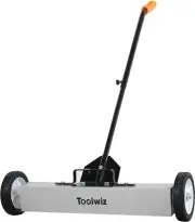 Magnetic Pick Up Sweeper 24-inch Large Magnet Pickup Lawn Sweeper Roofing Tools