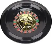 Roulette Sets 10-Inch Plastic Russian Roulette Macau Roulette 37 Number Single 0 Turntable Gaming Props for Game Night Party Games