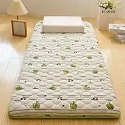 Japanese Futon Mattress Single/Double/Queen/King Size Roll Up Mattress, Soft Dormitory Portable Camping Mat Floor Sleeping Pad(A,120x200cm)