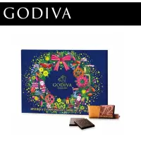 在飛比找蝦皮購物優惠-2023 Godiva 聖誕限量 片裝牛奶&72%巧克力禮盒