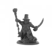 Arkus Harn, Dwarf Witch Hunter 30011 Bones USA Unpainted Plastic Miniature