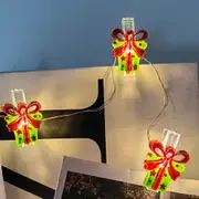 10LEDs Christmas Photo Clip Fairy LED String Lights for Wall Hanging Pictures Bedroom Wedding-Style 3