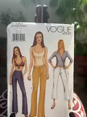 Vogue Ladies Boot-Legged Pants Pattern 7301 uncut Sizes 6-10