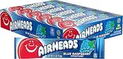 Airheads Candy, Individually Wrapped Bars, Blue Raspberry, Non Melting, Party, 0.55 Ounce (Pack of 36)