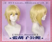 Happy Ensemble Stars Nito Nazuna Golden Short Cosplay party Wig
