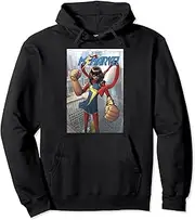 Comixology Ms.Marvel 5 Year Issue Comic Book Cover Pullover Hoodie