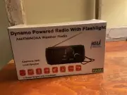 Dynamo Powered Radio With Flashlight FM/AM/NOAA Weather Station - KA331