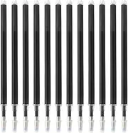 SENRISE 12 Black Ink Refills for Erasable Pens 0.7mm
